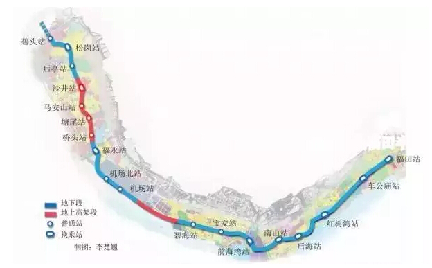柔性電路板生產(chǎn)廠家：6月30日，深圳地鐵11號(hào)線試運(yùn)行，約嗎？